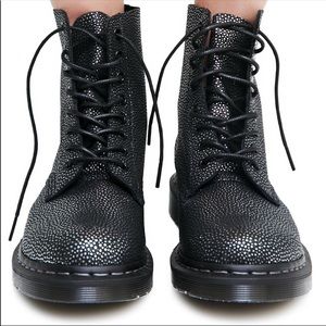Dr. Martens pebbled boots